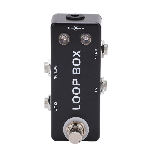 Pedals Switcher, True Bypass Effect Loop Pedal With LED Indicator For Adjusting For Music Instrument