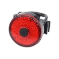 thumbnail image 1 of Generic Feu Arrière de Vélo Compact Rechargeable par USB avec Sangle Réglable, 3 Modes LED pour Cyclisme de Nuit, Design en Silicone ABS Rouge, Autonomie de 6 Heures, Équipement de Sécurité Léger pour Vélos de Montagne et de Route, 1 of 6