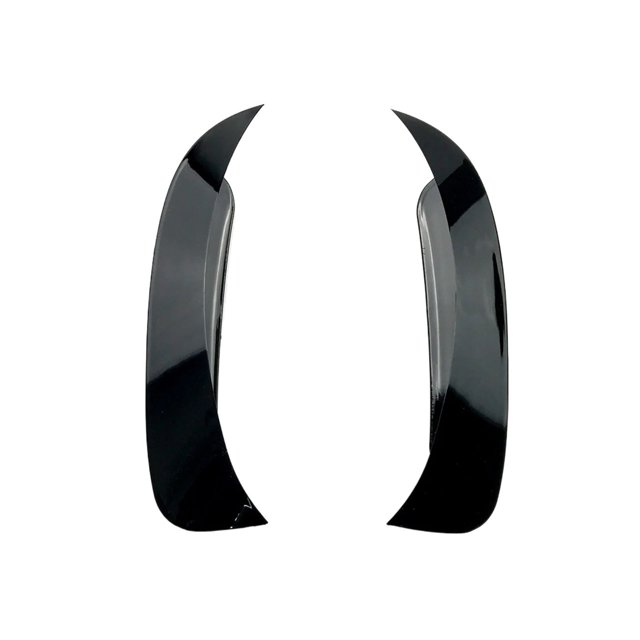 Car Rear Bumper Splitter Lip Body Kit Spoiler Air Vent Cover Sticker For Mercedes-Benz GLA X156 GLA45 AMG 2013-2018