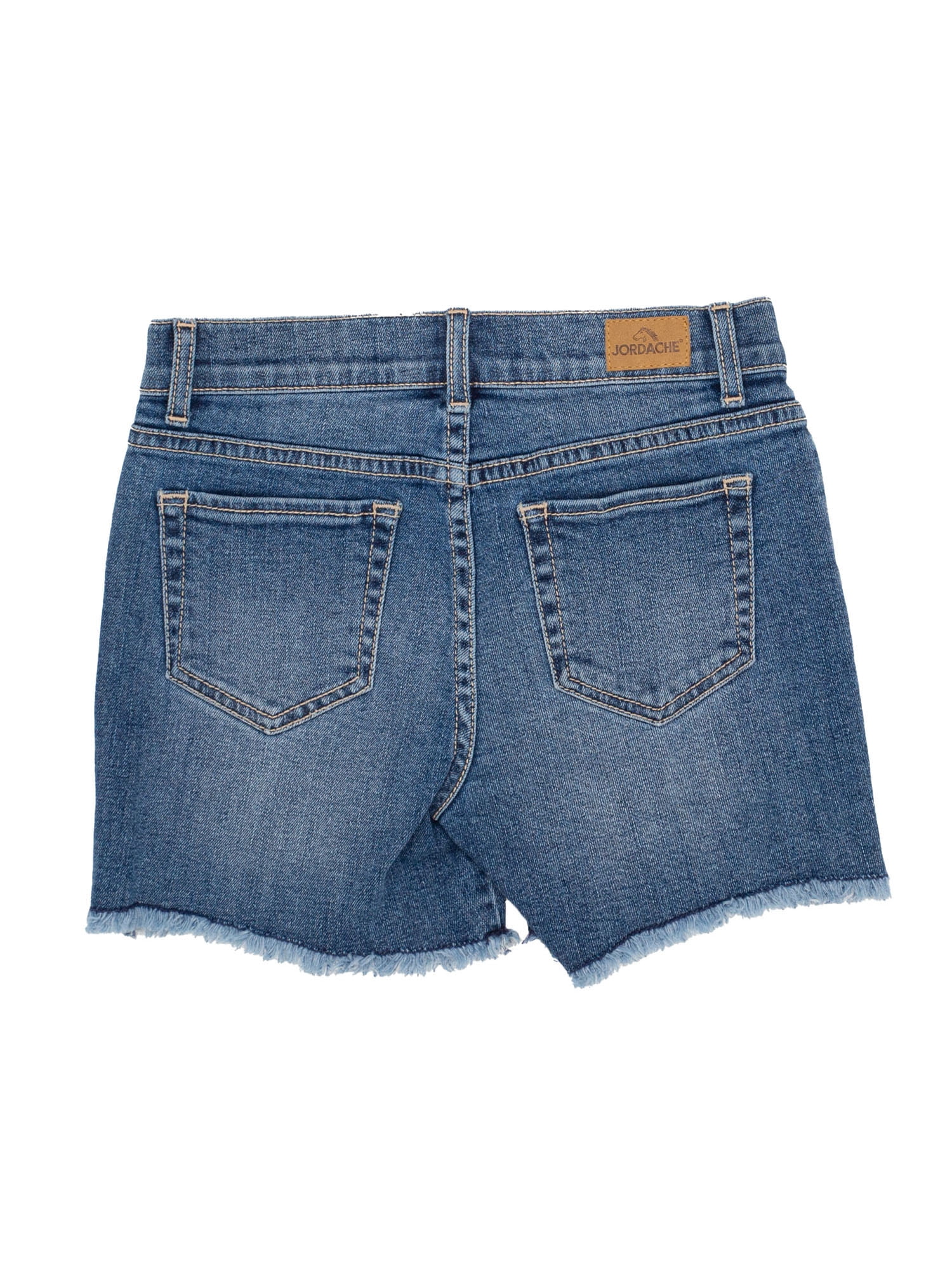 Jordache Girls Exposed Button Midi Short, Sizes 5-18