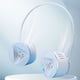 thumbnail image 5 of Ventilador portátil Yuarrent con doble clip fresco estilo potente cuello colgante Electrodomésticos blanco plateado, 5 of 6