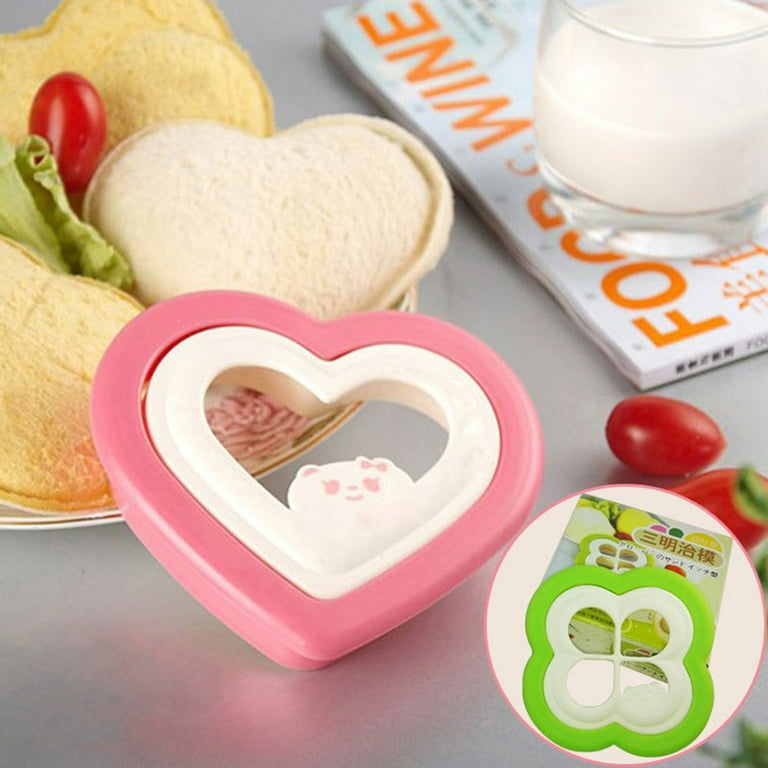 For Kids DIY Sandwich And Bread Crust Cutter Moulds Toast Cut Bread Mould