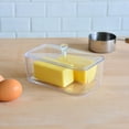 thumbnail image 4 of Youngever Plastic Butter Keeper, Reusable Clear Butter Dish, Butter Container with Lid, 4 of 4