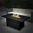 thumbnail image 4 of Sunbeam Serenity Modern Style Aluminum Fire Table in Black Finish, 4 of 5