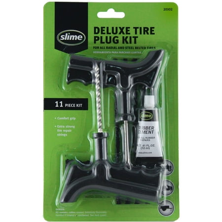 Slime Deluxe Tire Repair Plug Kit - 20302