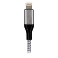 thumbnail image 3 of Cable ACTECK USB a Lightning 1 metro Nylon Trenzado Negro, 3 of 4