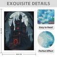 thumbnail image 3 of Diamond Art Kit for Adults, Classic Castle Graphite Print No.83 Diamond Painting for Adults Beginners, 5D DIY Diamond Art Painting Kits, Colorful Diamond Painting Craft for Home Decor 12x16, 3 of 7