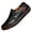 Black_005, variant on Men's Leather Driving Walking Shoes,2026 Summer Vintage Lightweight Comfort Slip-On Flat Moccasin Dress Oxford Casual Boat Loafers Light Brown 8 (EU-41)