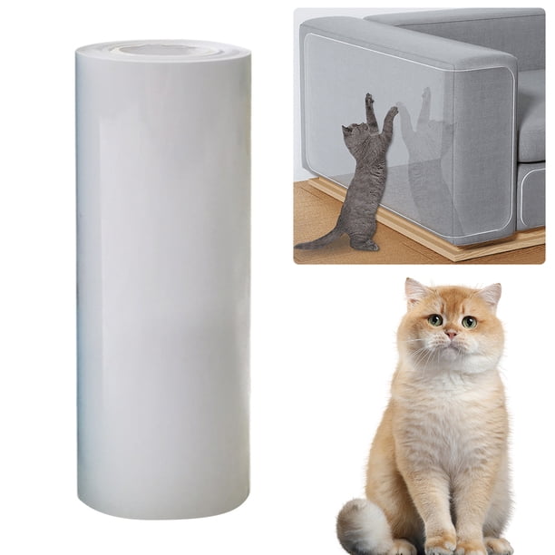 Protector Sofá Cinta Rascadora para Gatos Autoadhesiva Protección Muebles
