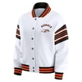 thumbnail image 2 of Women's WEAR by Erin Andrews White Cincinnati Bengals Full-Snap Fleece Sweatshirt Jacket, 2 of 6