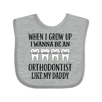 Inktastic Future Orthodontist Baby Boys or Girls Baby Bib