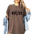 thumbnail image 4 of Howdy Shirt for Women & Teens Western Bull Skull Tee for Ladies Espresso Shirt Adult Large, 4 of 4