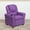 Lavender, variant on EMMA + OLIVER Kids Foam Recliner, Black