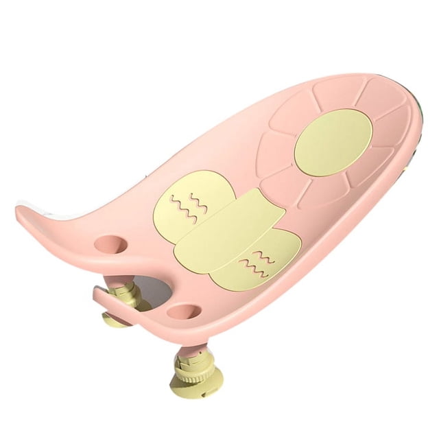 Bañera para bebé, cojín suave y antideslizante, ideal como regalo para recién nacidos, color rosa
