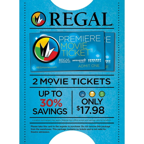 Product of Regal 2 Tickets for 18 [Bulk Savings]