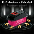 thumbnail image 3 of Digital Servo 80kg Metal Gear High Torque Waterproof Replacements for 1/5 HSP HPI RC Car Baja Car, 3 of 7