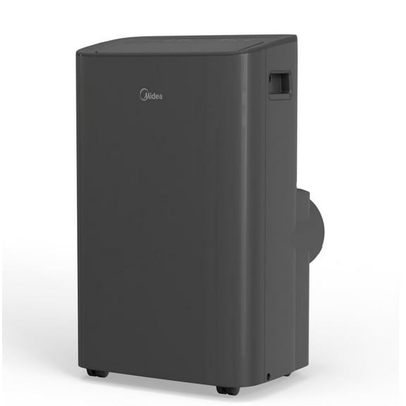 Open Box Midea MAP08S1XWGR-T 8,000 BTU Smart Portable Air Conditioner with Remote Grey