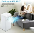 thumbnail image 7 of Kojooin 10000 BTU 3-in-1 Portable Air Conditioner – Cool, Fan, Dehumidify, Ideal for 350-450 Sq.Ft Rooms, 7 of 7