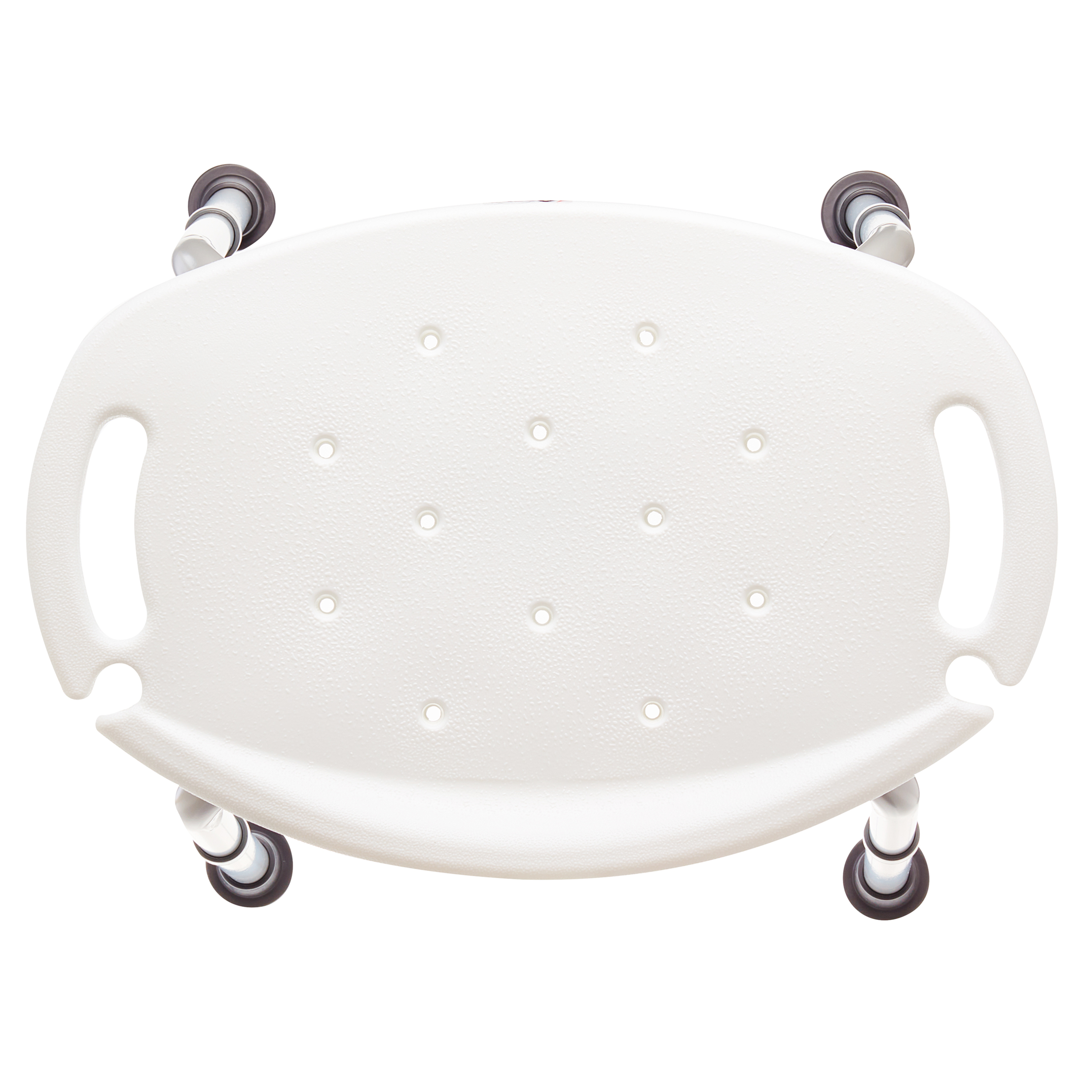 Carex Aluminium Bath and Shower Chair with Height Adjustable Legs, Built-in Notch, 300 lb Capacity - image 2 of 10