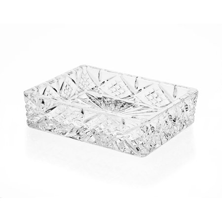 - Godinger Crystal Dublin Soap Tray