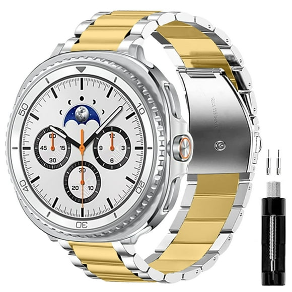Correa GOLDTOLUCK de Acero Inoxidable para Galaxy Watch 8