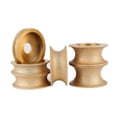 thumbnail image 3 of 3Inch 75Mm Round Dry Vacuum Brazed Diamond Grinding Wheel Demi-Bullnose Edge, 3 of 7