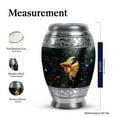 thumbnail image 2 of KARYLIZ Fish Urn - Urn For Ashes For Women - Small Cremation Urns For Ashes - Black Small Cremation for Ashes Keepsake - Keepsake Urn for Ashes Small (Combo Of 5, 10 Inch & 3 Inch), 2 of 2