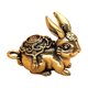 thumbnail image 2 of Dijes de conejo, colgantes, adornos, figuras de animales para llaveros, decoración DIY L, 2 of 9