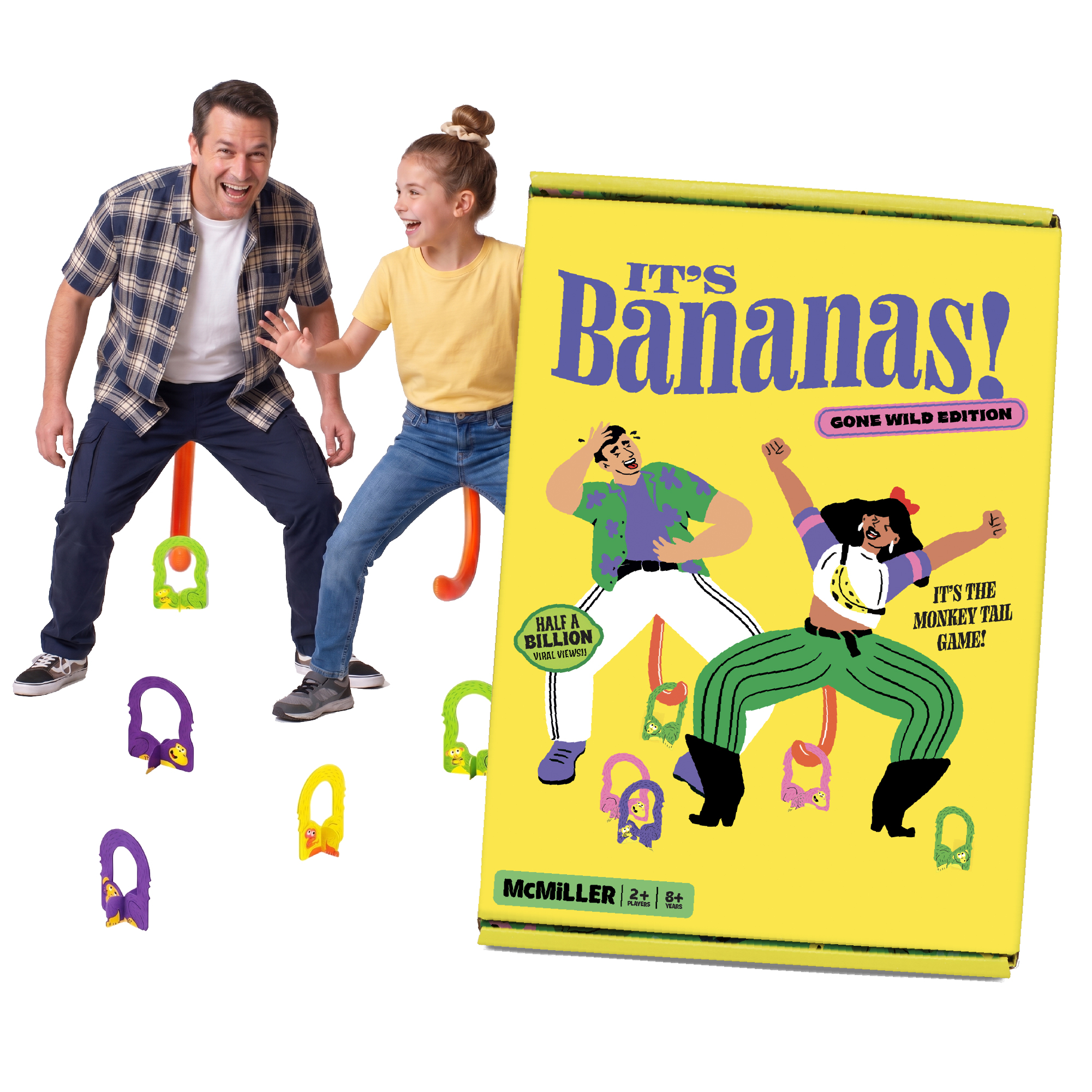 It's Bananas! Gone Wild Edition Monkey Tail Party Game photo 8