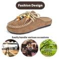 thumbnail image 3 of BERANMEY Cork Mules for Women Boho Slip-On Womens Mules with Memory Foam Comfort & Non-Slip Cork Sole Casual Indoor Outdoor Clogs for Women & Men, 3 of 7
