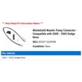 thumbnail image 2 of Windshield Washer Pump Connector - Compatible with 2000 - 2005 Dodge Neon 2001 2002 2003 2004, 2 of 2