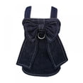 thumbnail image 1 of Costumes de Chien Robe Denim Robe pour les Petits Chiots Chats Princesse Jean Vêtements, 1 of 10