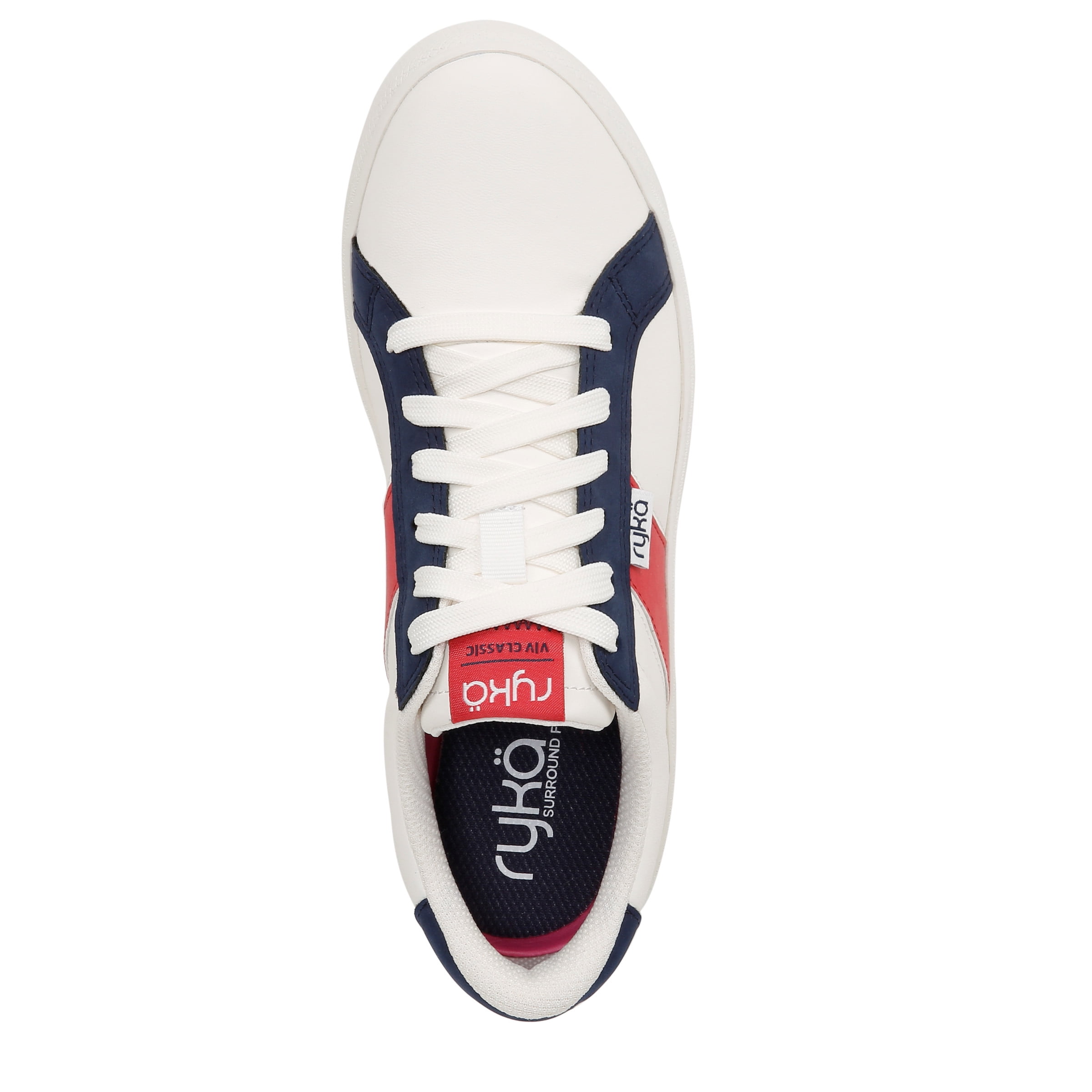 Ryka Womens Viv Classic Sneaker - Medium & Wide Width