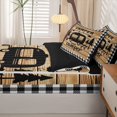 thumbnail image 4 of catabedysis Plaid Camping Zipper Twin Comforter Sets with Fitted Sheet and 2 Pillowcases,Sweet Camper Print Zipper Bedding Set For Boys,Multicolor,Black Reversible,4 Pieces, 4 of 7
