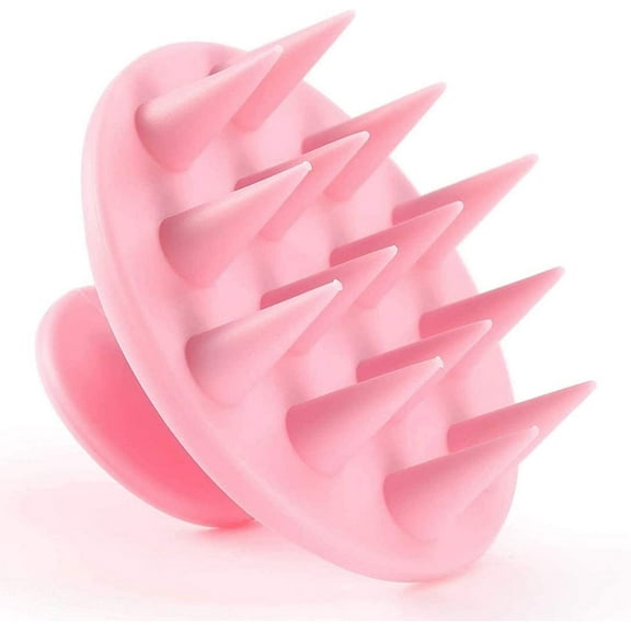Hair Scalp Massager Shampoo Brush Soft Silicone Bristle Scalp Scrubber Exfoliating for Women Men