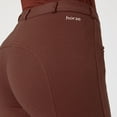 thumbnail image 5 of HORZE Active Women's Horse Riding Silicone Grip Full Seat Breeches | Midrise Waist with Front Pocket, 5 of 7