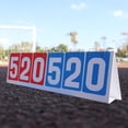 thumbnail image 6 of Tabletop Flip Scoreboard Score Keeper Professional for Basketball Teams Games red and blue, 6 of 8