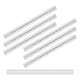 thumbnail image 1 of Uxcell 6-Pack Bisagras Continuas y de Piano Plateadas, 16x1.2x0.04" de Acero Inoxidable con Tornillos para Puertas de Gabinetes, 1 of 1