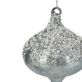 thumbnail image 3 of Northlight 5.25" Silver Beads and Sequins Glass Onion Christmas Ornament, 3 of 4