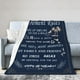 thumbnail image 1 of LHSHID Happy Retirement Throw Blanket Soft Fuzzy Fleece Blanket For Couch Bed Living Room Decoration 40x50in, 1 of 6