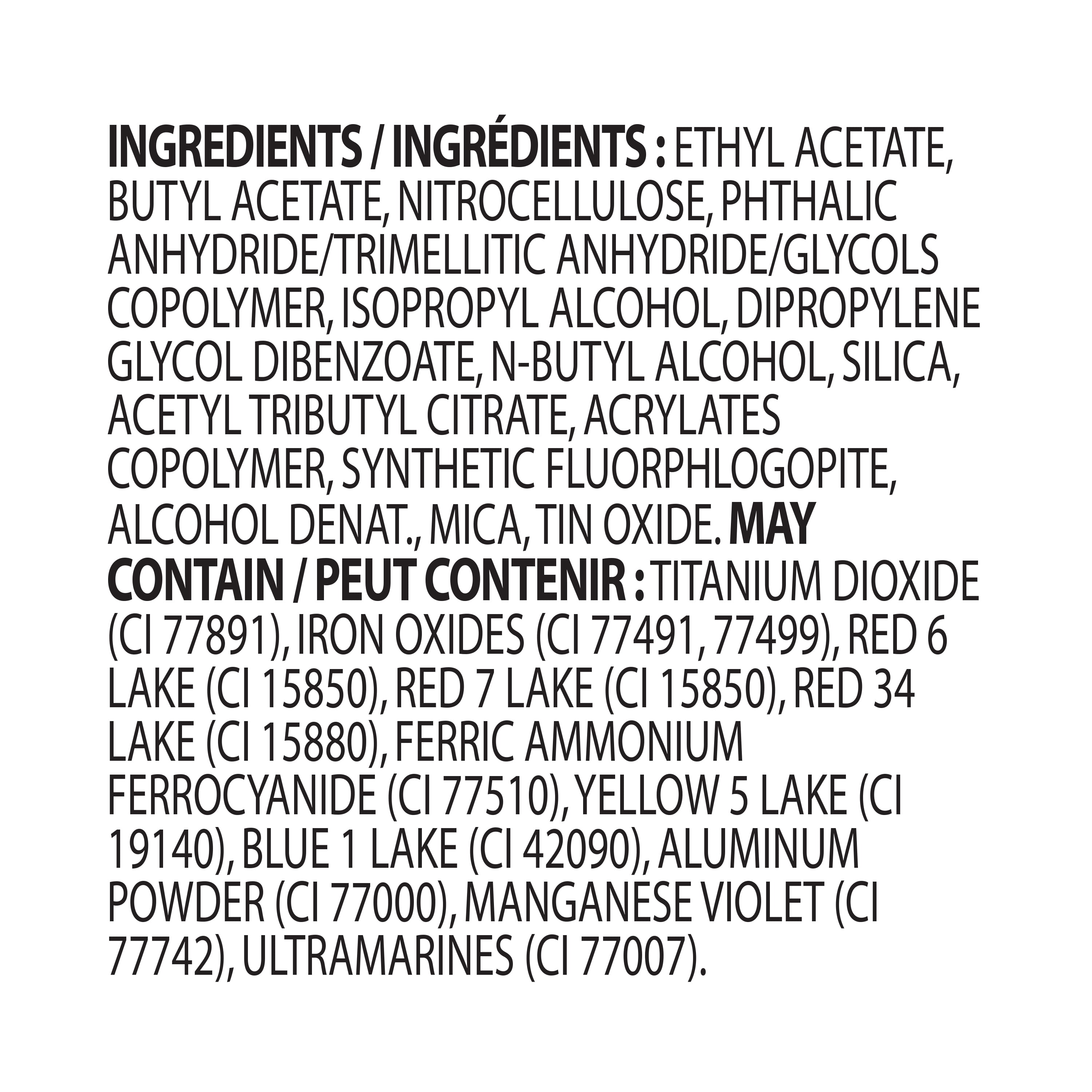 L.A. COLORS Mermaid Magic Nail Polish, Conch Shell, 0.44 fl oz