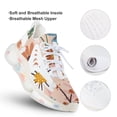 thumbnail image 3 of Flower Pattern Walking Shoes for Men Woman Lightweight Tennis Fashion Elastic Sports Shoes Cushion Basketball Shoes, 3 of 7