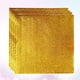 thumbnail image 4 of 500 unidades de papel de aluminio dorado para envolver regalos, alimentos y chocolate (12 x 12 cm), 4 of 5