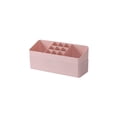 thumbnail image 1 of Minnieouse Estuche Caja Almacenamiento de maquillaje Rejilla Exhibición de joyas Cosméticos Múltiples capas Lipstics Colgantes Titular de moda Oficina Bolsas de maquillaje Rosa Minnieouse  CE015458-01, 1 of 6
