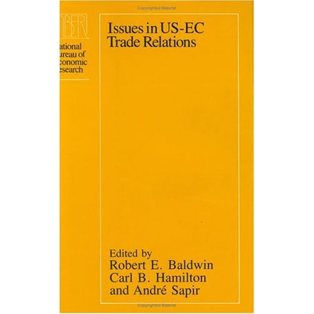 Issues in US-EC Trade Relations (National Bureau of Economic Research Conference Report)