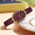 thumbnail image 3 of Fashion Women's Watch Small Face Watches Analog Quartz Wristwatch for Ladies Birthday Gift with Leather Band, 3 of 4