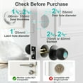 thumbnail image 5 of YDLW Smart Door Lock, Fingerprint Door Lock Knob with App Control, Suitable for Home, Cloakroom, Offices, Hotels, 5 of 8