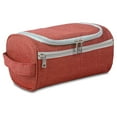 thumbnail image 4 of Travel Toiletry and Cosmetics Organizer Bag, Holiday Gift for Family or Friends- Red, 4 of 4