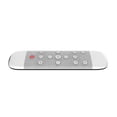 thumbnail image 1 of Clavier à Télécommande Vocale Intelligent 2,4G Détection par Gyroscope Souris Aérienne Sans Fil Détection par Gyroscope Mini Pratique Projecteur Rétroéclairé PC Blanc, 1 of 8