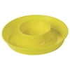 LITTLE GIANT SCREW-ON POULTRY WATERER BASE YELLOW 1 QUART
